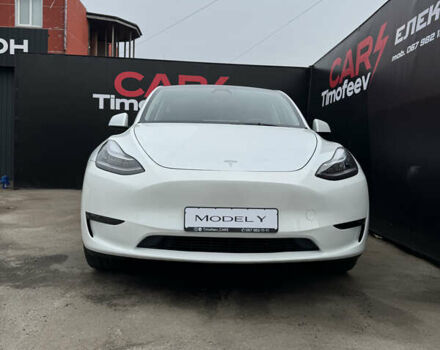 Білий Тесла Model Y, об'ємом двигуна 0 л та пробігом 5 тис. км за 39999 $, фото 1 на Automoto.ua