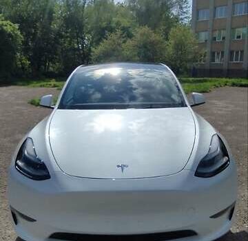 Белый Тесла Model Y, объемом двигателя 0 л и пробегом 1 тыс. км за 38000 $, фото 32 на Automoto.ua