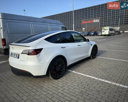Белый Тесла Model Y, объемом двигателя 0 л и пробегом 32 тыс. км за 28500 $, фото 8 на Automoto.ua