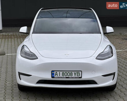 Белый Тесла Model Y, объемом двигателя 0 л и пробегом 41 тыс. км за 29900 $, фото 2 на Automoto.ua
