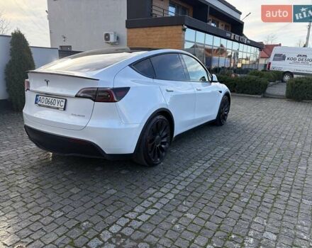 Белый Тесла Model Y, объемом двигателя 0 л и пробегом 47 тыс. км за 32500 $, фото 6 на Automoto.ua