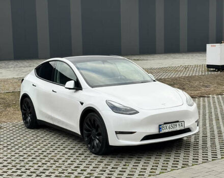 Белый Тесла Model Y, объемом двигателя 0 л и пробегом 45 тыс. км за 29900 $, фото 12 на Automoto.ua