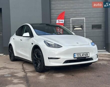 Білий Тесла Model Y, об'ємом двигуна 0 л та пробігом 36 тис. км за 30999 $, фото 10 на Automoto.ua