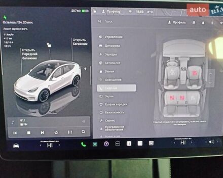 Белый Тесла Model Y, объемом двигателя 0 л и пробегом 17 тыс. км за 28500 $, фото 10 на Automoto.ua