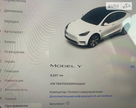 Белый Тесла Model Y, объемом двигателя 0 л и пробегом 7 тыс. км за 33777 $, фото 46 на Automoto.ua