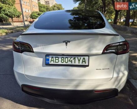 Белый Тесла Model Y, объемом двигателя 0 л и пробегом 43 тыс. км за 29600 $, фото 2 на Automoto.ua