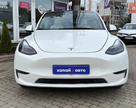 Белый Тесла Model Y, объемом двигателя 0 л и пробегом 34 тыс. км за 27500 $, фото 2 на Automoto.ua