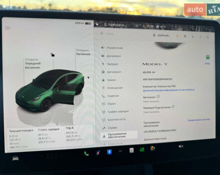 Білий Тесла Model Y, об'ємом двигуна 0 л та пробігом 48 тис. км за 28000 $, фото 12 на Automoto.ua