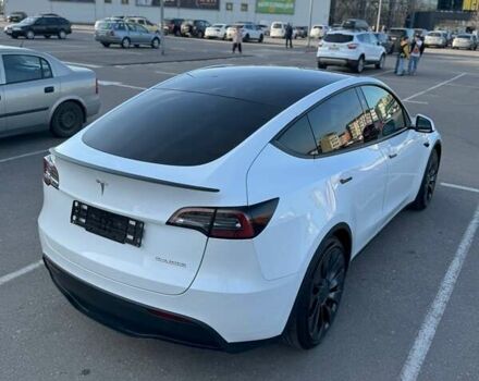 Белый Тесла Model Y, объемом двигателя 0 л и пробегом 35 тыс. км за 27500 $, фото 21 на Automoto.ua