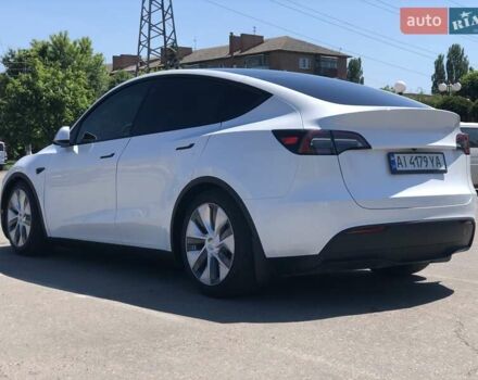 Белый Тесла Model Y, объемом двигателя 0 л и пробегом 7 тыс. км за 33600 $, фото 2 на Automoto.ua