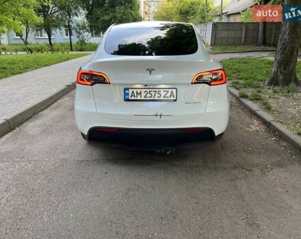 Белый Тесла Model Y, объемом двигателя 0 л и пробегом 33 тыс. км за 29800 $, фото 2 на Automoto.ua