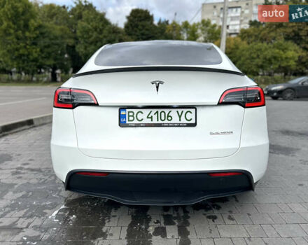 Белый Тесла Model Y, объемом двигателя 0 л и пробегом 18 тыс. км за 28950 $, фото 6 на Automoto.ua