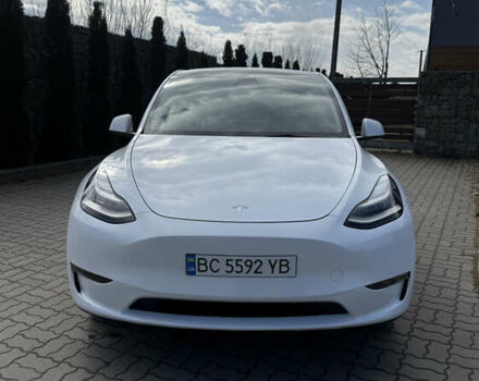 Белый Тесла Model Y, объемом двигателя 0 л и пробегом 32 тыс. км за 28200 $, фото 3 на Automoto.ua