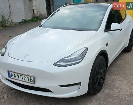Белый Тесла Model Y, объемом двигателя 0 л и пробегом 9 тыс. км за 28400 $, фото 10 на Automoto.ua
