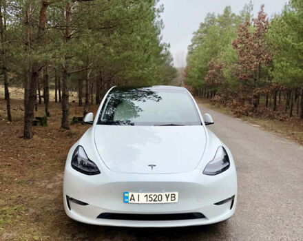 Белый Тесла Model Y, объемом двигателя 0 л и пробегом 57 тыс. км за 32700 $, фото 8 на Automoto.ua