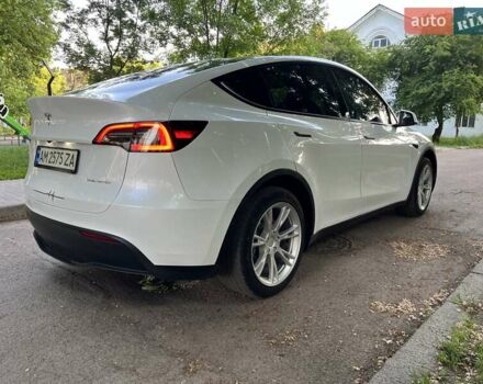 Белый Тесла Model Y, объемом двигателя 0 л и пробегом 33 тыс. км за 29800 $, фото 3 на Automoto.ua