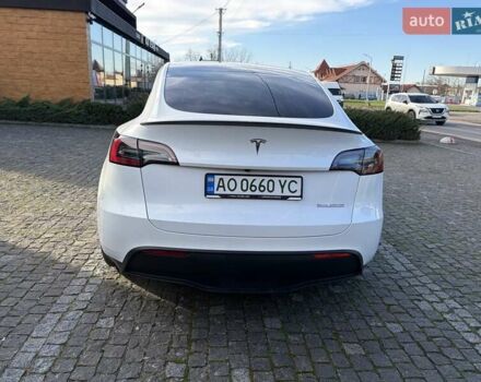 Белый Тесла Model Y, объемом двигателя 0 л и пробегом 47 тыс. км за 32500 $, фото 8 на Automoto.ua