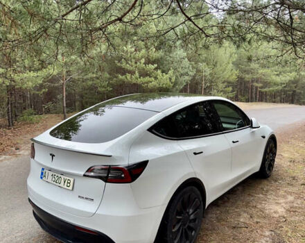 Белый Тесла Model Y, объемом двигателя 0 л и пробегом 57 тыс. км за 32700 $, фото 5 на Automoto.ua