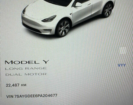 Белый Тесла Model Y, объемом двигателя 0 л и пробегом 24 тыс. км за 32500 $, фото 30 на Automoto.ua