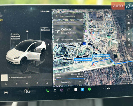 Белый Тесла Model Y, объемом двигателя 0 л и пробегом 18 тыс. км за 28950 $, фото 23 на Automoto.ua