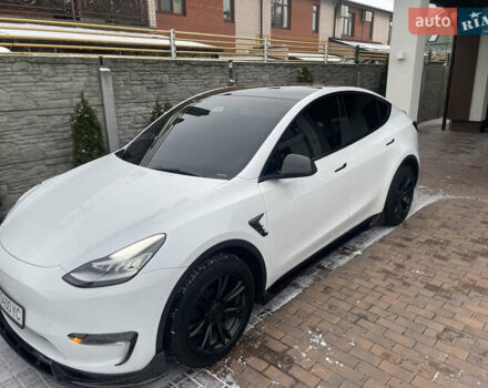 Белый Тесла Model Y, объемом двигателя 0 л и пробегом 13 тыс. км за 26500 $, фото 12 на Automoto.ua