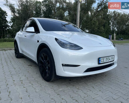 Белый Тесла Model Y, объемом двигателя 0 л и пробегом 10 тыс. км за 32000 $, фото 7 на Automoto.ua