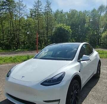 Белый Тесла Model Y, объемом двигателя 0 л и пробегом 1 тыс. км за 38000 $, фото 33 на Automoto.ua