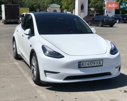 Белый Тесла Model Y, объемом двигателя 0 л и пробегом 7 тыс. км за 33600 $, фото 7 на Automoto.ua