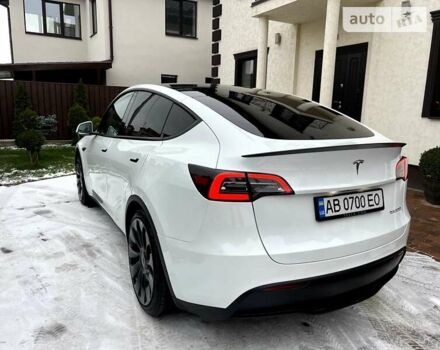Белый Тесла Model Y, объемом двигателя 0 л и пробегом 25 тыс. км за 42500 $, фото 8 на Automoto.ua