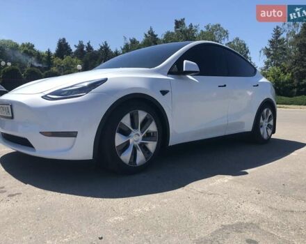 Белый Тесла Model Y, объемом двигателя 0 л и пробегом 7 тыс. км за 33600 $, фото 20 на Automoto.ua