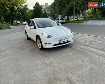 Белый Тесла Model Y, объемом двигателя 0 л и пробегом 33 тыс. км за 29800 $, фото 11 на Automoto.ua