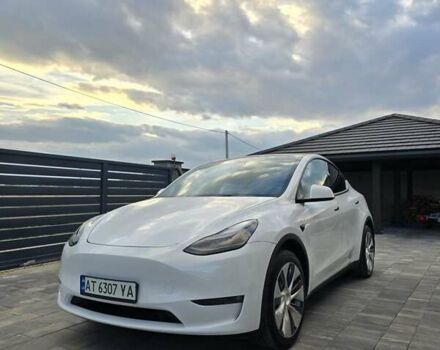 Белый Тесла Model Y, объемом двигателя 0 л и пробегом 42 тыс. км за 26800 $, фото 2 на Automoto.ua