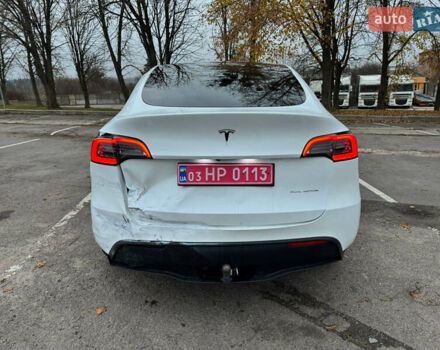 Білий Тесла Model Y, об'ємом двигуна 0 л та пробігом 50 тис. км за 21900 $, фото 4 на Automoto.ua