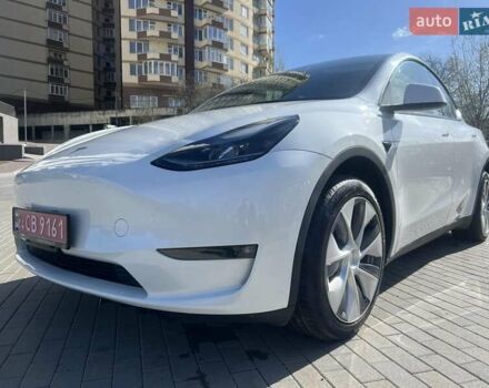 Белый Тесла Model Y, объемом двигателя 0 л и пробегом 37 тыс. км за 27900 $, фото 7 на Automoto.ua