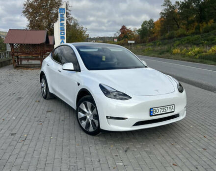 Тесла Model Y 2023 в Тернополе на Automoto.ua Белый Тесла Model Y, объемом двигателя 0 л и пробегом 16 тыс. км за 28500 $, фото 1 на Automoto.ua