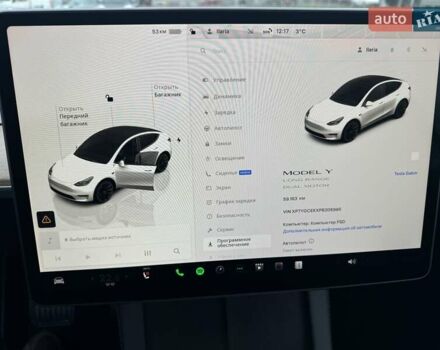 Белый Тесла Model Y, объемом двигателя 0 л и пробегом 59 тыс. км за 31490 $, фото 16 на Automoto.ua