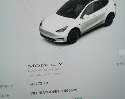 Білий Тесла Model Y, об'ємом двигуна 0 л та пробігом 57 тис. км за 26500 $, фото 24 на Automoto.ua