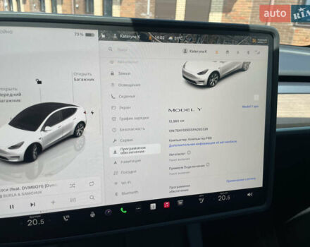 Белый Тесла Model Y, объемом двигателя 0 л и пробегом 13 тыс. км за 26500 $, фото 47 на Automoto.ua