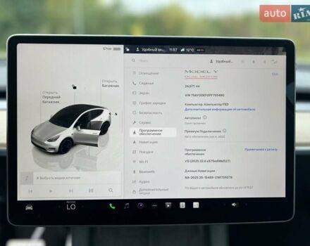 Белый Тесла Model Y, объемом двигателя 0 л и пробегом 24 тыс. км за 32800 $, фото 18 на Automoto.ua
