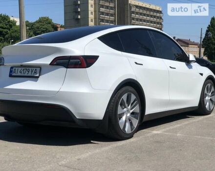 Білий Тесла Model Y, об'ємом двигуна 0 л та пробігом 7 тис. км за 35900 $, фото 4 на Automoto.ua