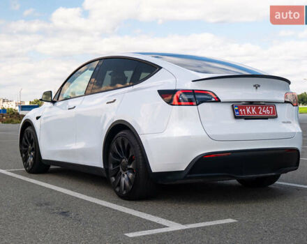 Белый Тесла Model Y, объемом двигателя 0 л и пробегом 27 тыс. км за 31000 $, фото 7 на Automoto.ua