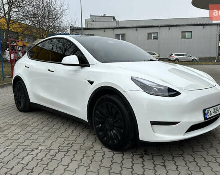 Белый Тесла Model Y, объемом двигателя 0 л и пробегом 25 тыс. км за 26800 $, фото 7 на Automoto.ua