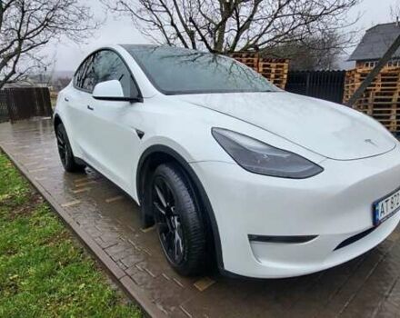 Белый Тесла Model Y, объемом двигателя 0 л и пробегом 56 тыс. км за 26500 $, фото 11 на Automoto.ua