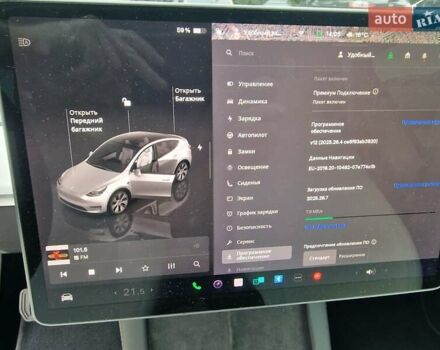 Белый Тесла Model Y, объемом двигателя 0 л и пробегом 28 тыс. км за 26999 $, фото 26 на Automoto.ua