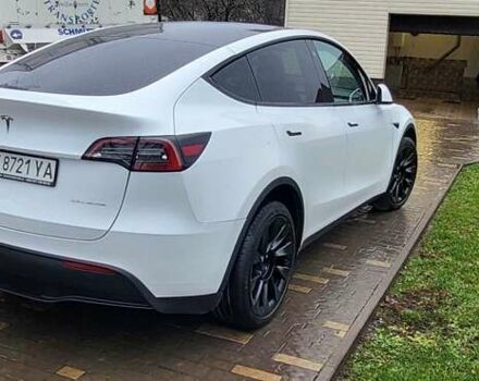 Белый Тесла Model Y, объемом двигателя 0 л и пробегом 56 тыс. км за 26500 $, фото 5 на Automoto.ua