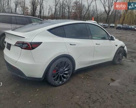 Белый Тесла Model Y, объемом двигателя 0 л и пробегом 34 тыс. км за 19000 $, фото 3 на Automoto.ua