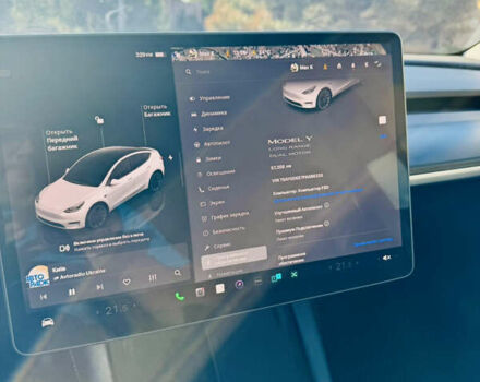 Белый Тесла Model Y, объемом двигателя 0 л и пробегом 57 тыс. км за 26500 $, фото 18 на Automoto.ua