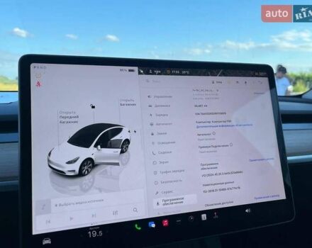 Белый Тесла Model Y, объемом двигателя 0 л и пробегом 34 тыс. км за 30890 $, фото 45 на Automoto.ua