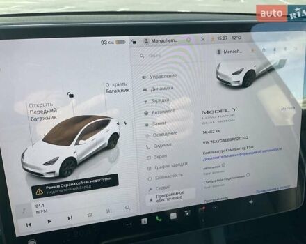 Білий Тесла Model Y, об'ємом двигуна 0 л та пробігом 14 тис. км за 37500 $, фото 14 на Automoto.ua