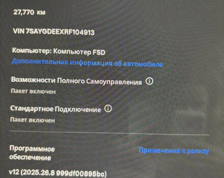 Белый Тесла Model Y, объемом двигателя 0 л и пробегом 24 тыс. км за 27800 $, фото 18 на Automoto.ua